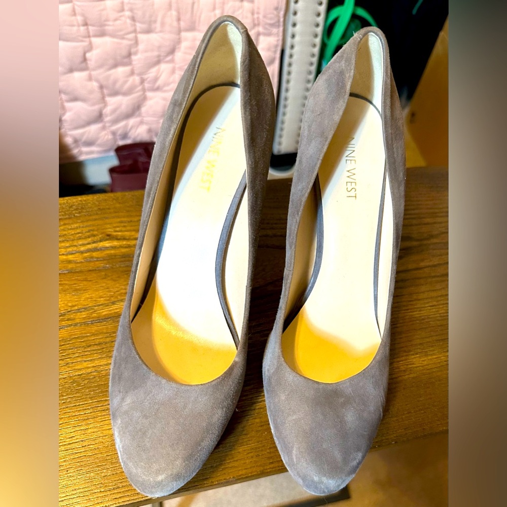 3.5” heel, perfect for dress up or down; true to size